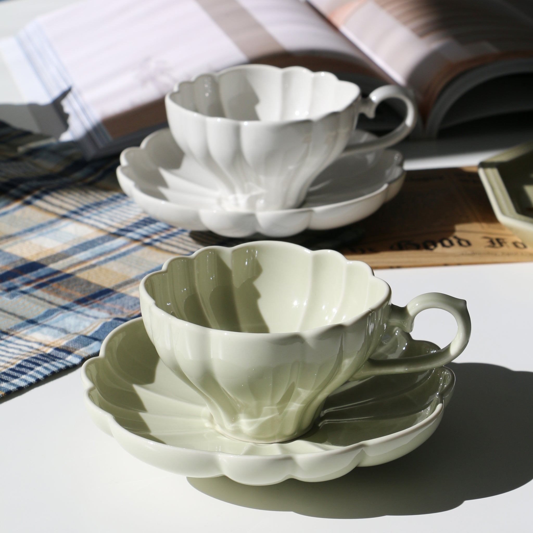 Le Bouquet Cup and Saucer 