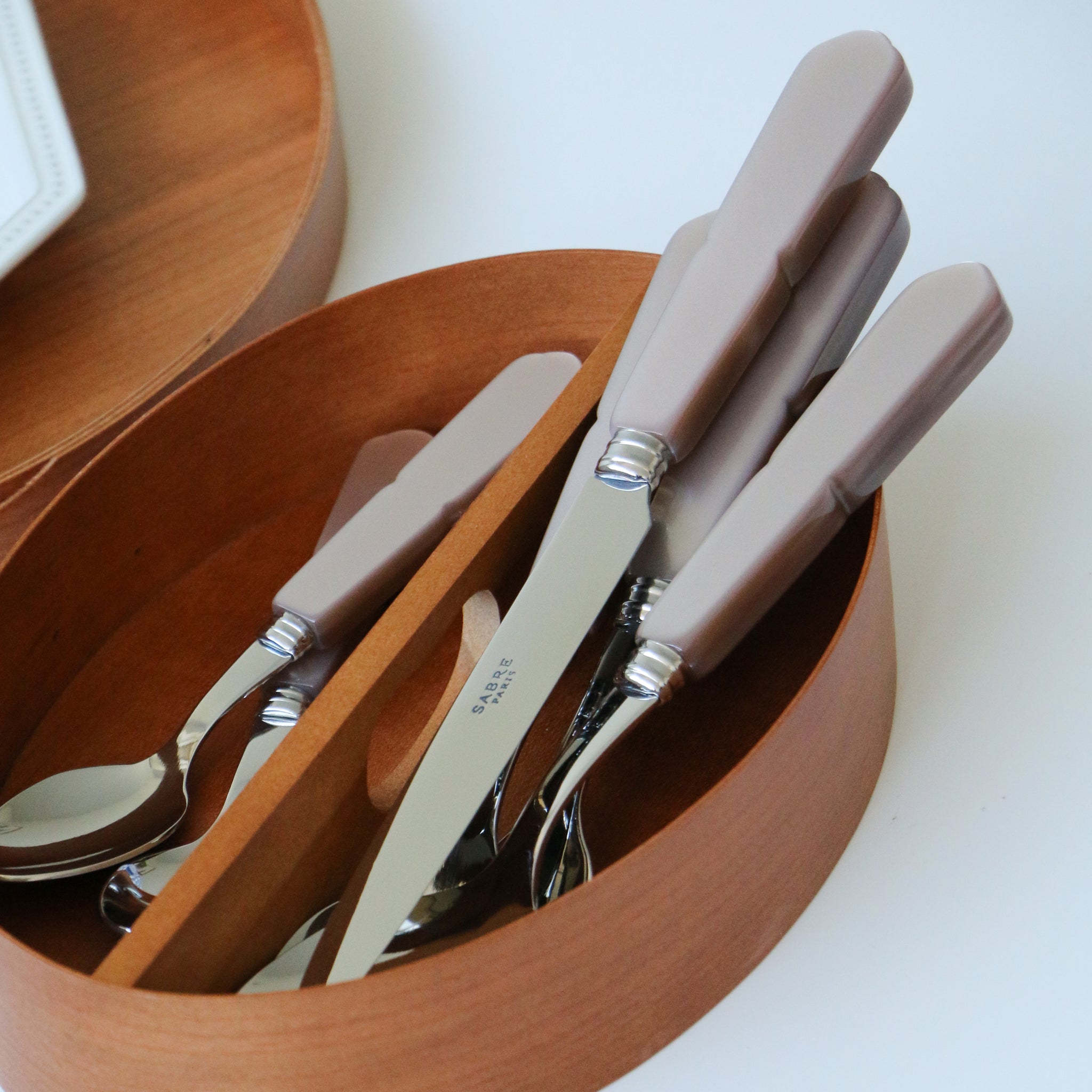 Sabre GUSTAVE Cutlery 4-Piece Set - Taupe