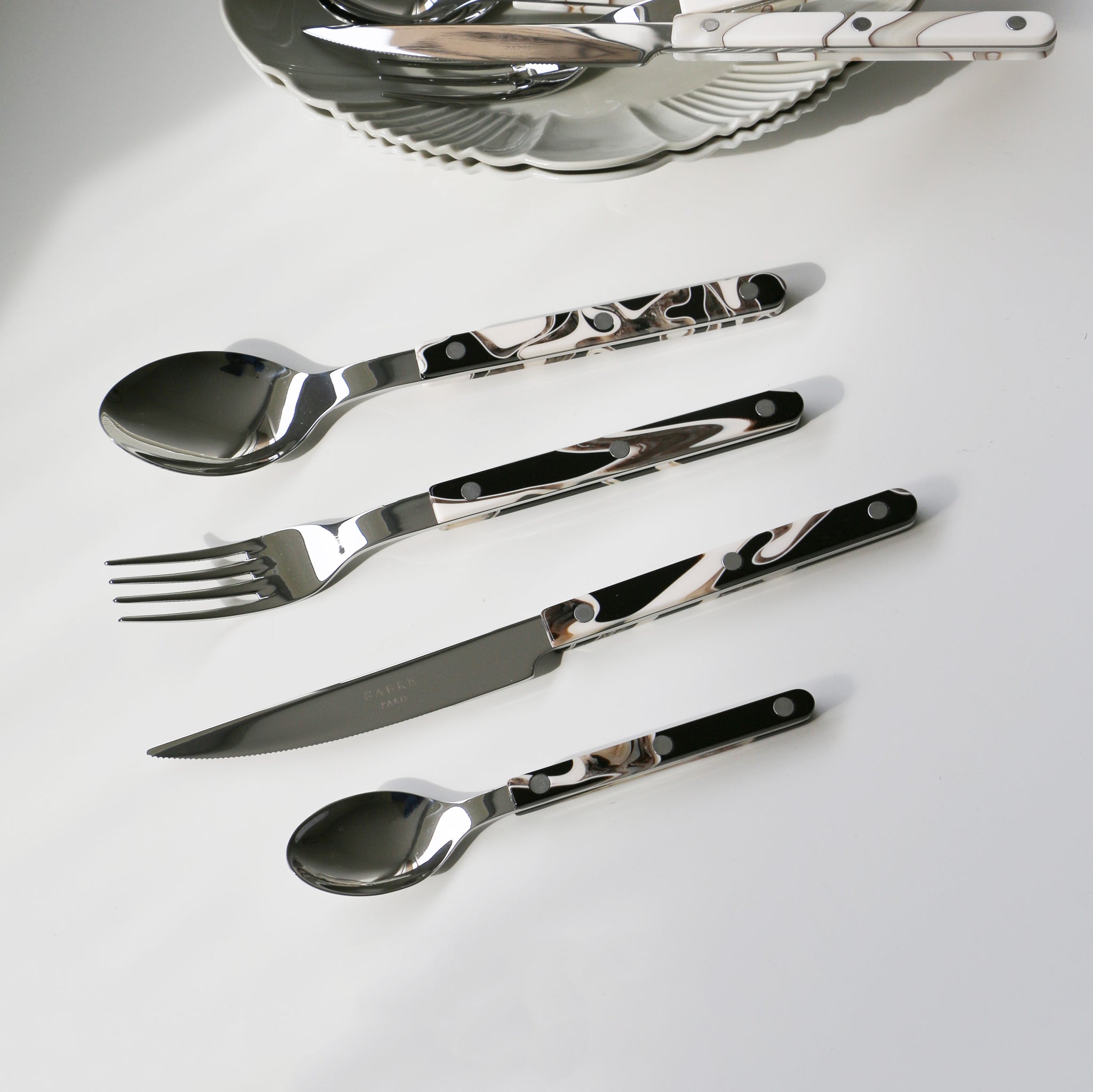 Sabre Bistrot Cutlery - Dune Black