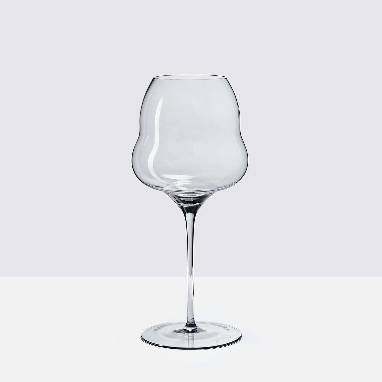 birthmark DOUBLE BELLY Wine Glass