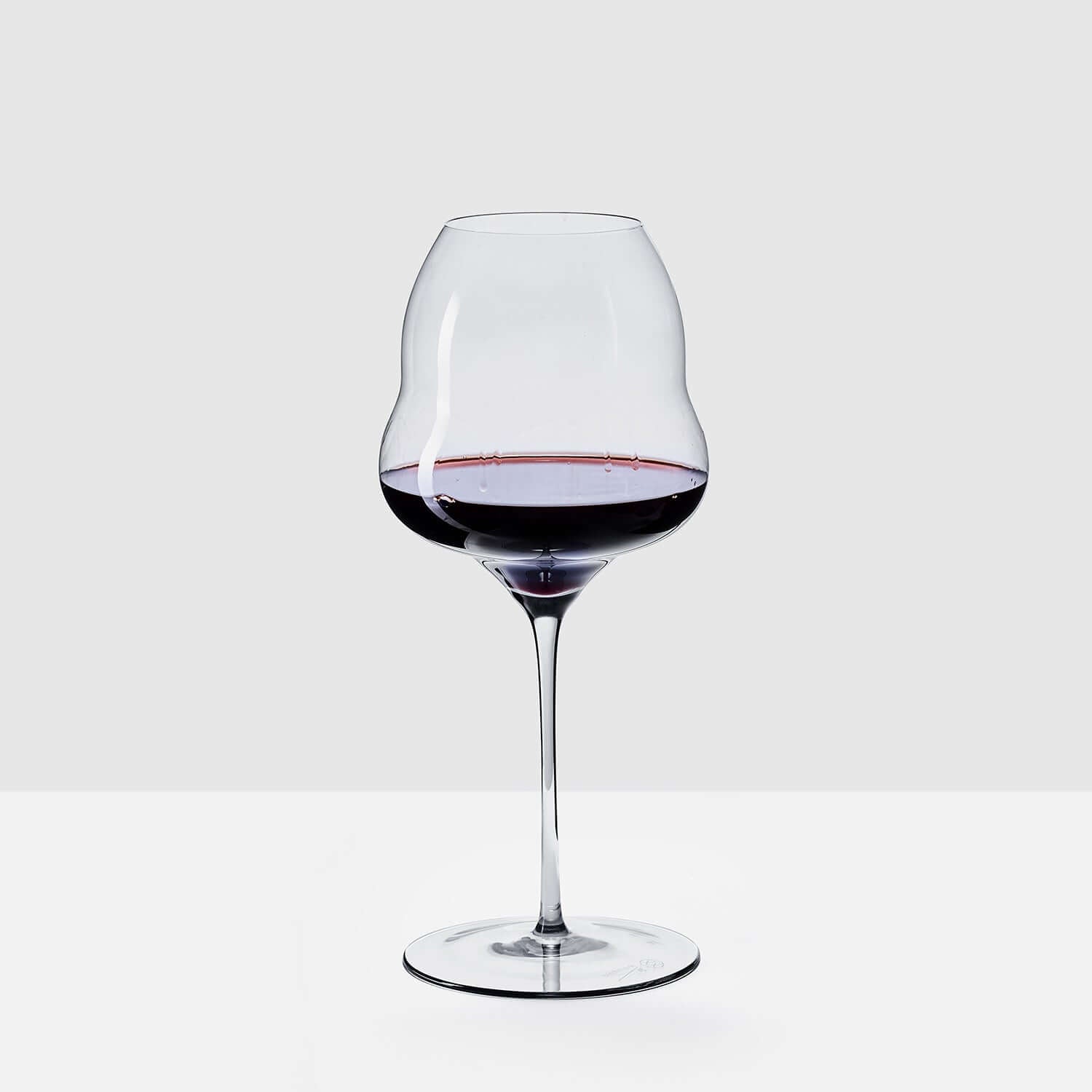birthmark DOUBLE BELLY Wine Glass