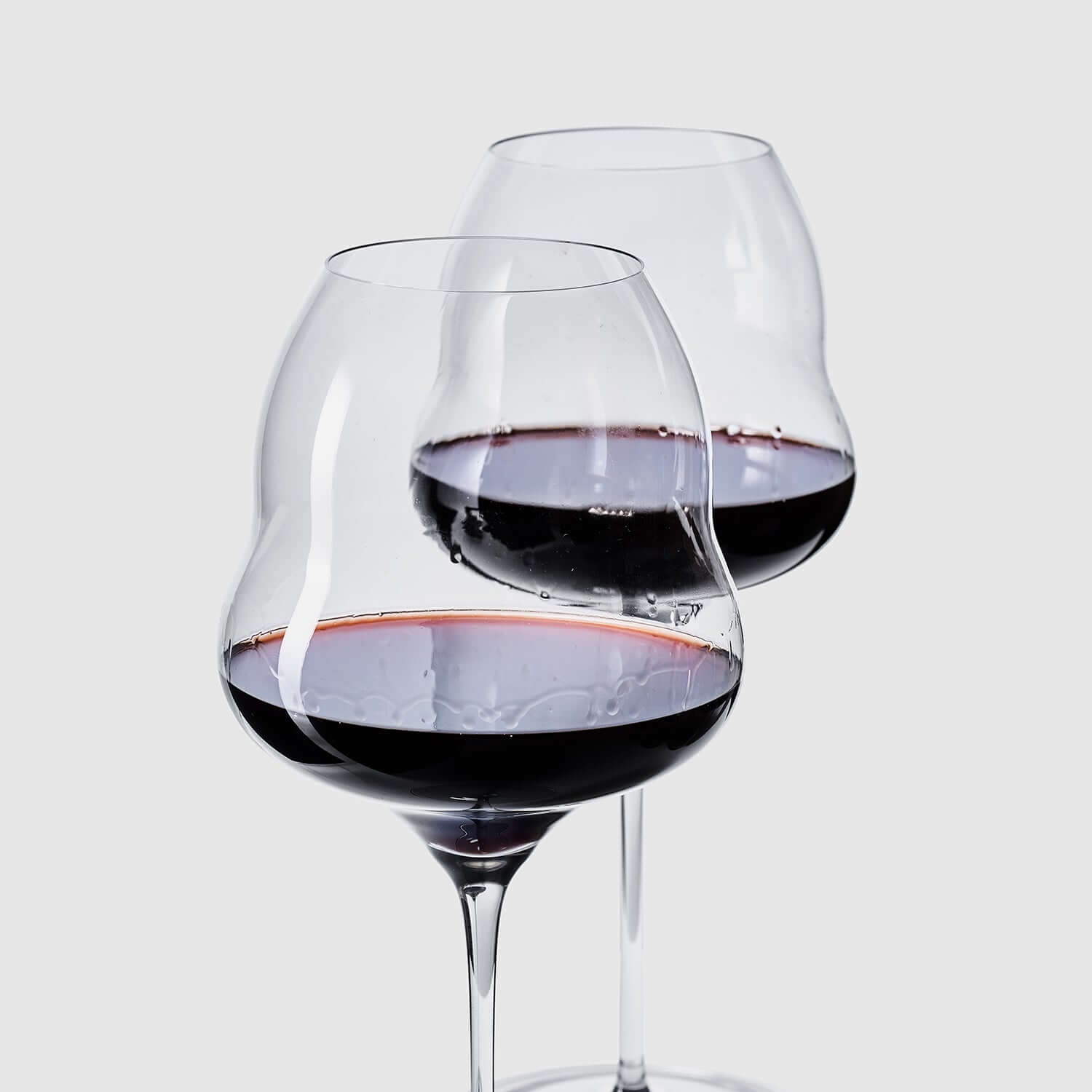 birthmark DOUBLE BELLY Wine Glass