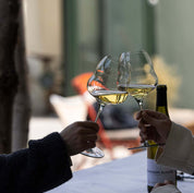 birthmark DOUBLE BELLY Wine Glass