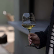 birthmark DOUBLE BELLY Wine Glass