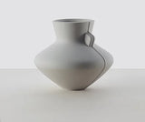 Single Eared Flat-belly Flower Vase