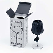 birthmark DOUBLE BELLY Wine Glass