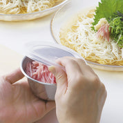 KAJIdonya Stainless Steel Condiment Container with Lid