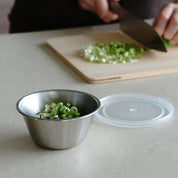KAJIdonya Stainless Steel Condiment Container with Lid