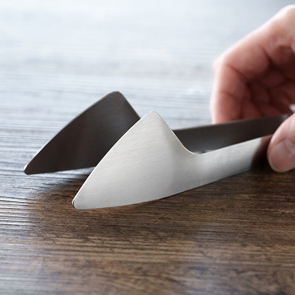 KAJIdonya Stainless Steel Serving Tongs Small
