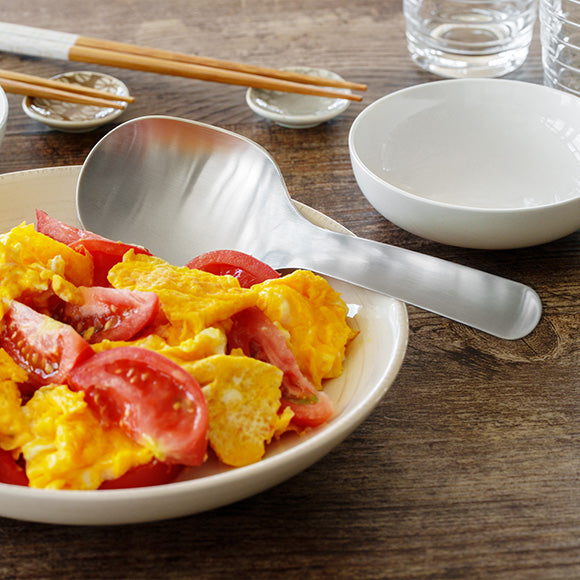 KAJIdonya Stainless Steel Serving Scoop
