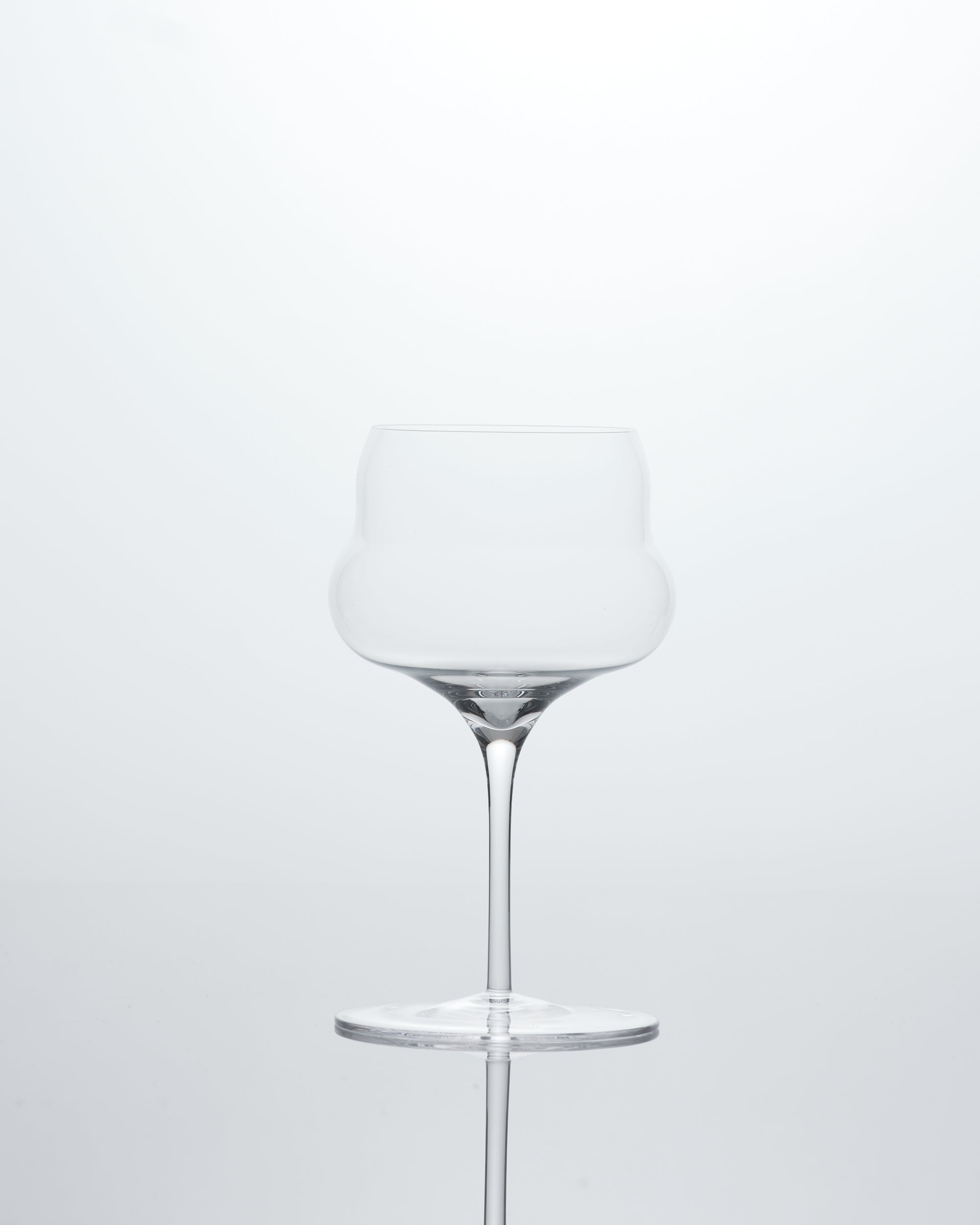 birthmark DOUBLE BELLY Wine Glass