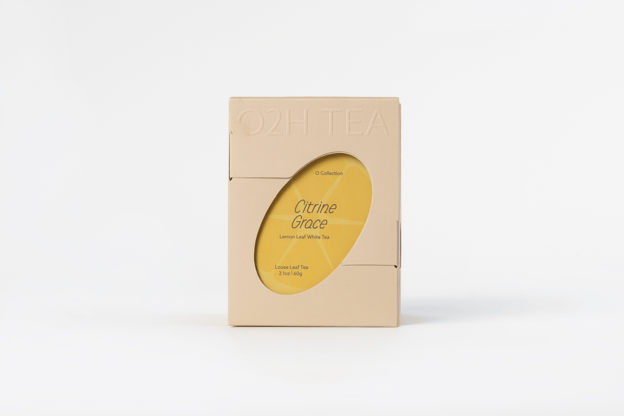 O2H Citrine Grace Lemon Leaf White Tea