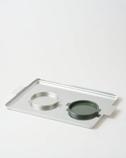 Yumiko Iihoshi Porcelain Aluminium Rectangle Tray 350