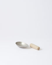 KAJIdonya Stainless Steel Pouring Grinder & Wooden Pestle Set