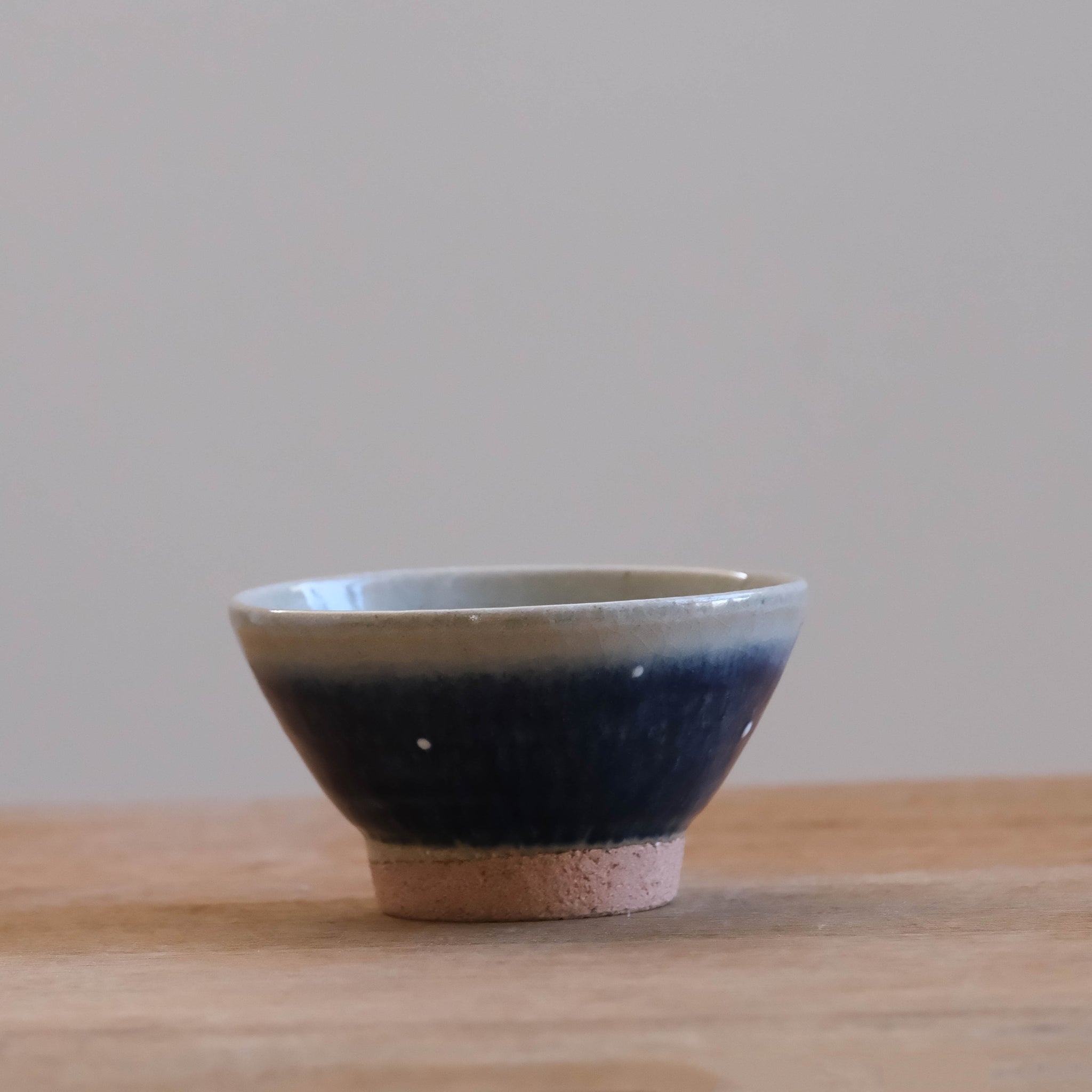 Navy Blue Star Japanese Rice Bowl (22210-09)