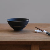 Gold Circle Japanese Rice Bowl (7227)