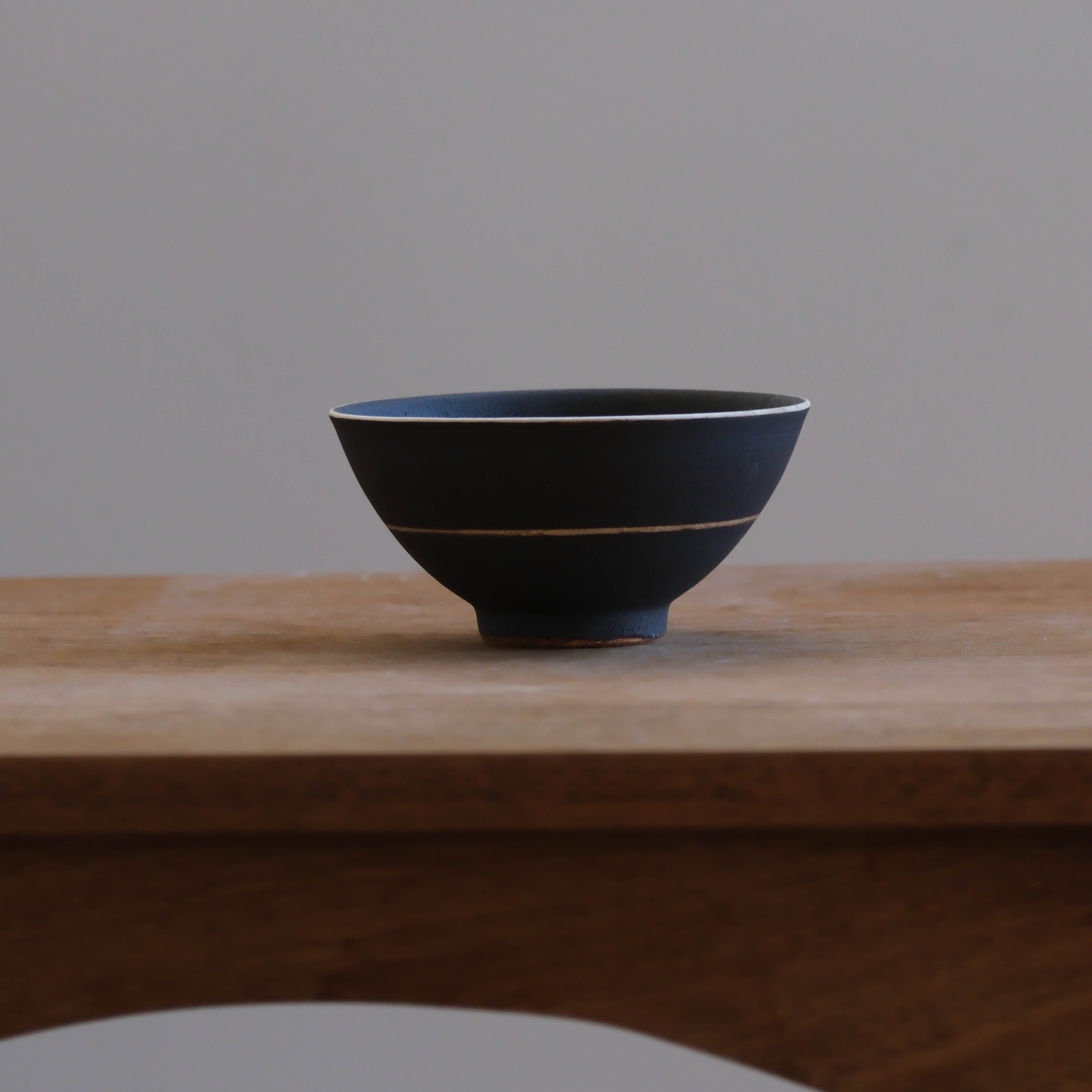 Gold Circle Japanese Rice Bowl (7227)