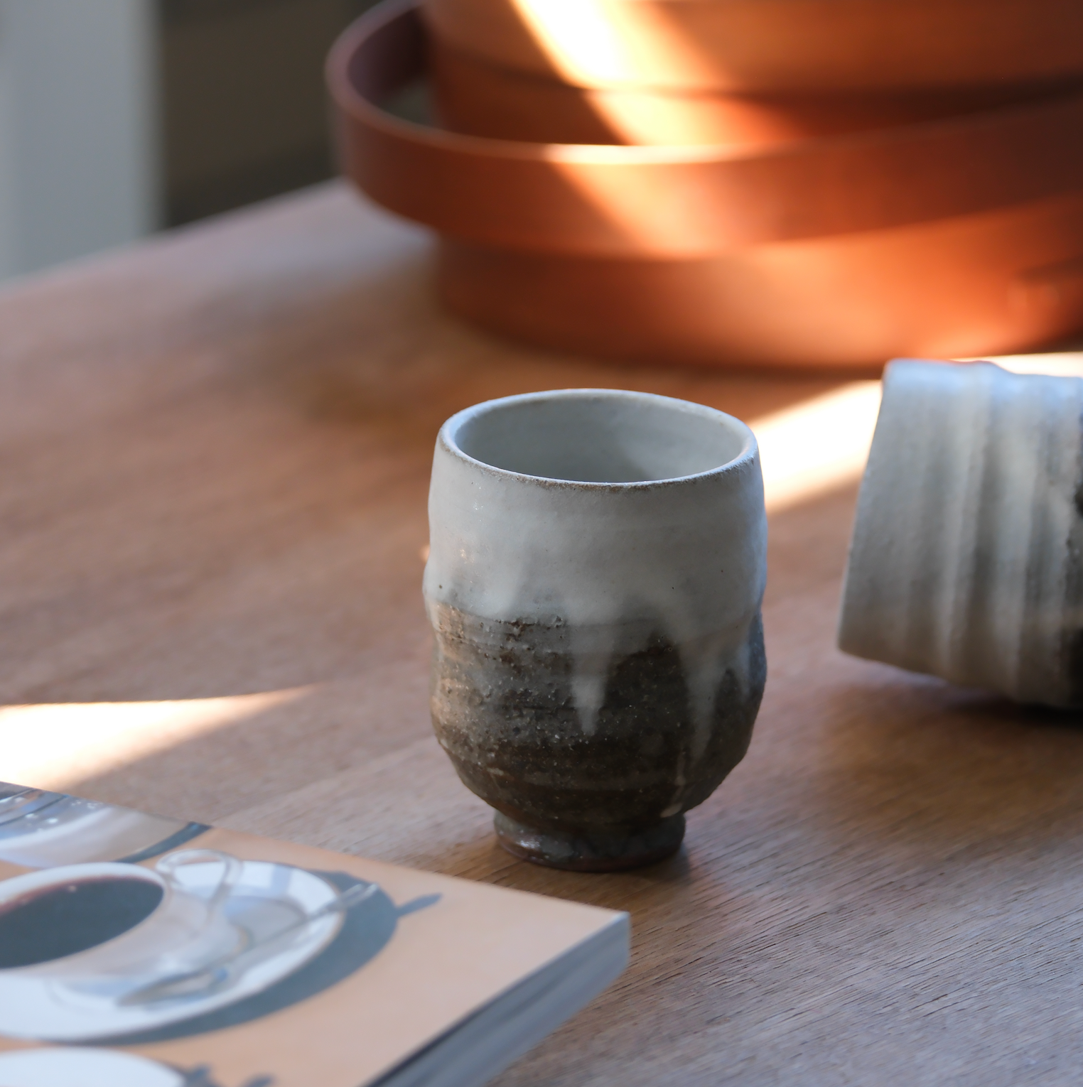 TOKIWA Japanese Ash-Glazed Teacup