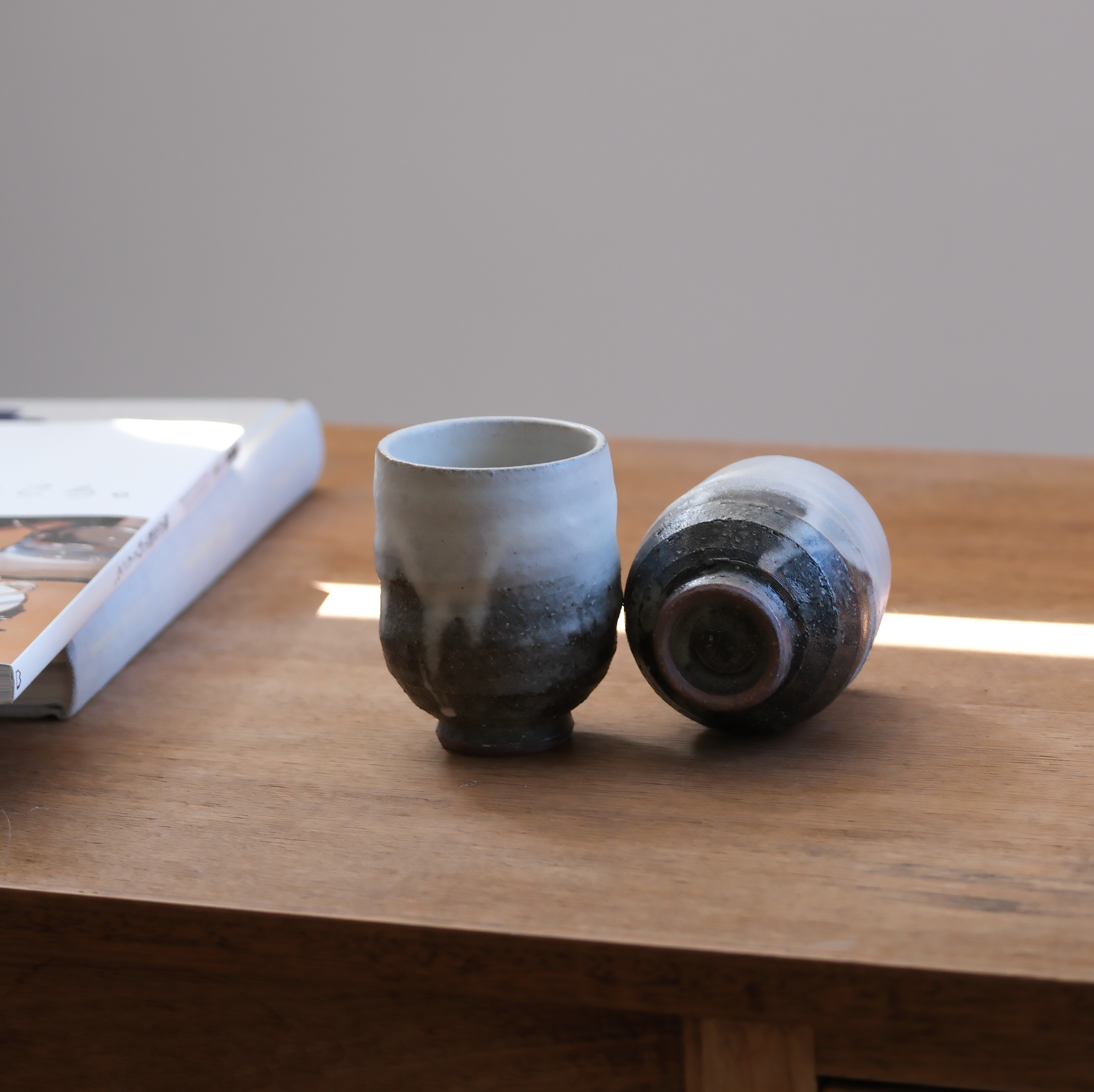 Tokiwa Japanese Ash-Glazed Teacup
