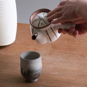 TOKIWA Japanese Ash-Glazed Teacup