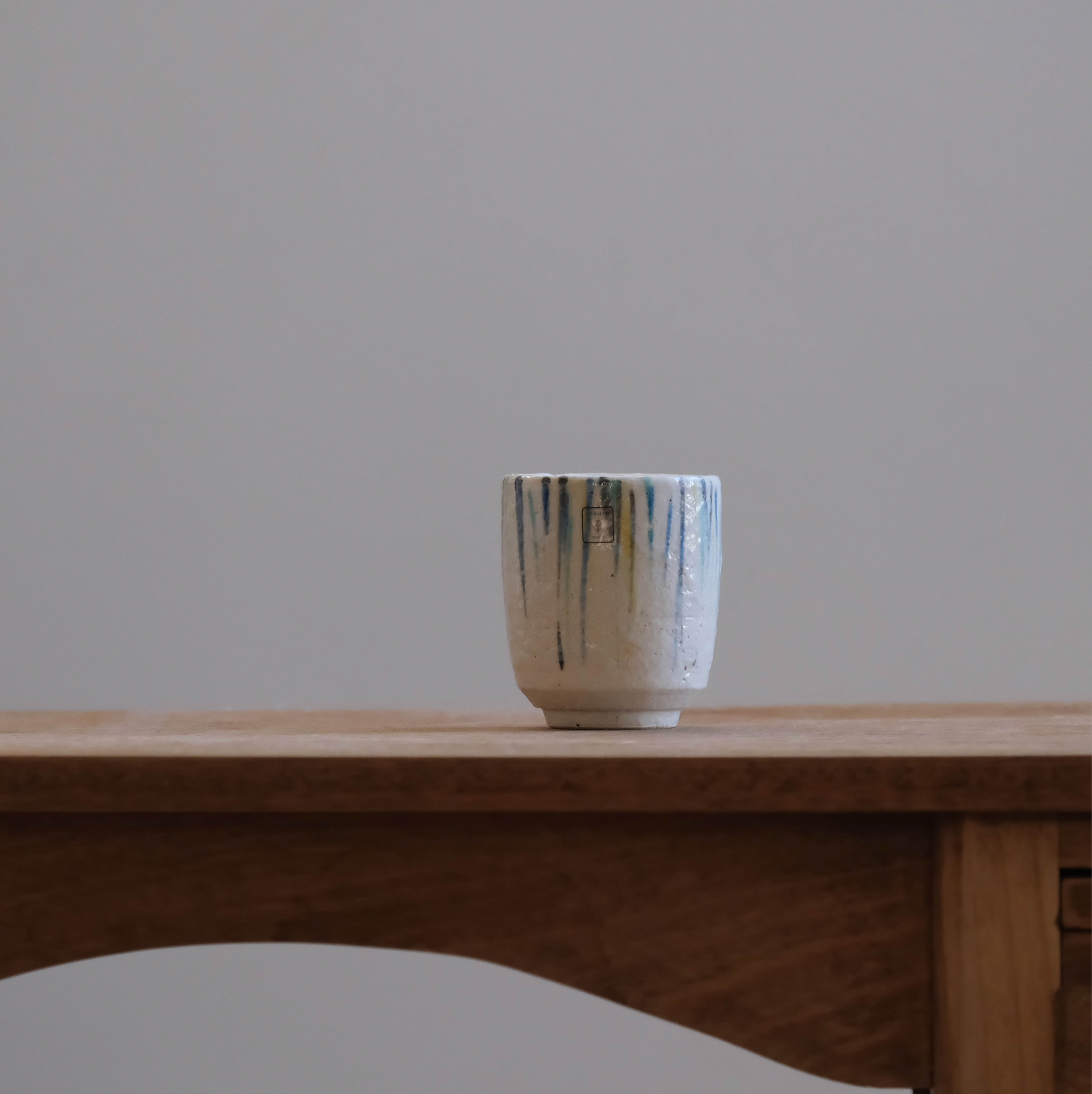 Pastel Drips Japanese Rice Bowl/Tea Cup (6711/7852)