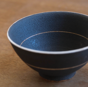 Gold Circle Japanese Rice Bowl (7227)