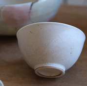 Dark Cracks Japanese Handmade Rice Bowl (7360)