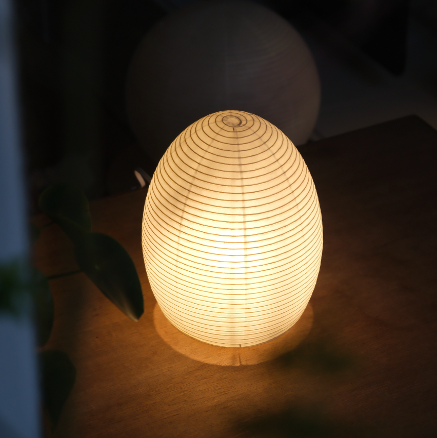 Papermoon Lamp by Shigeru Uchida