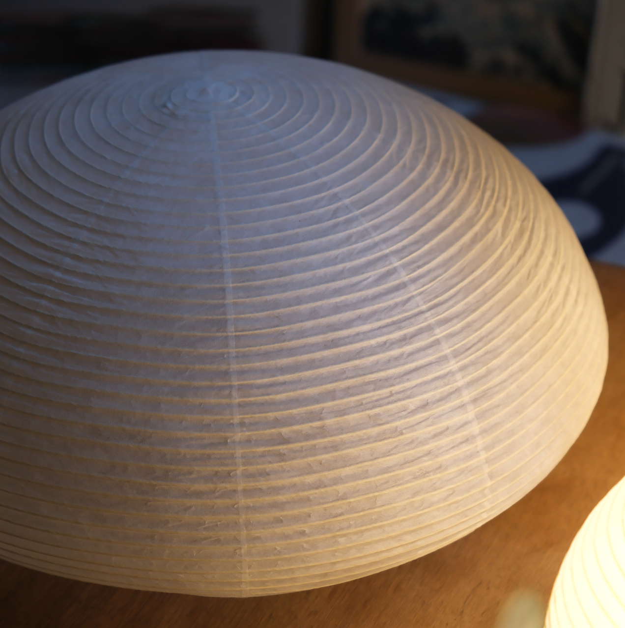 Papermoon Lamp by Shigeru Uchida