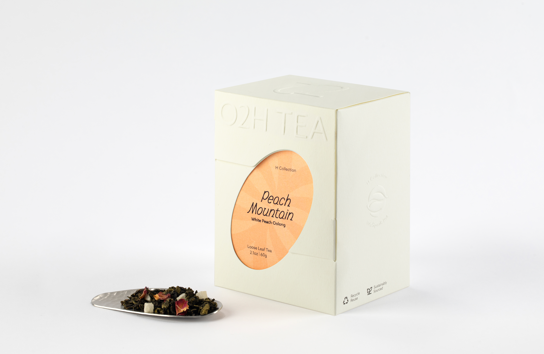 O2H Peach Mountain White Peach Oolong Tea