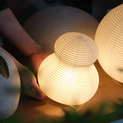 Papermoon Lamp by Shigeru Uchida