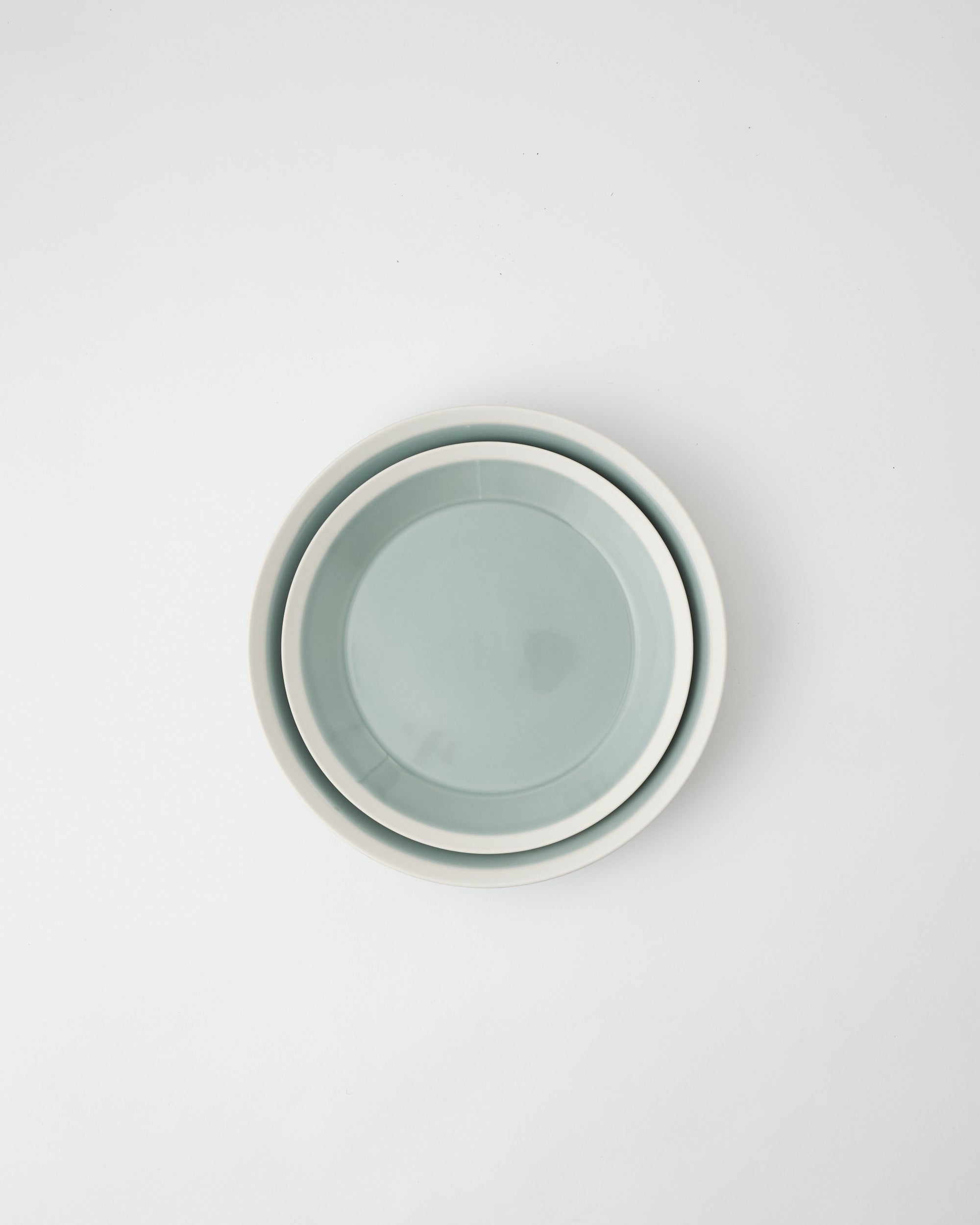 Yumiko Iihoshi Porcelain DISHES Plate 230mm - Pistachio Green