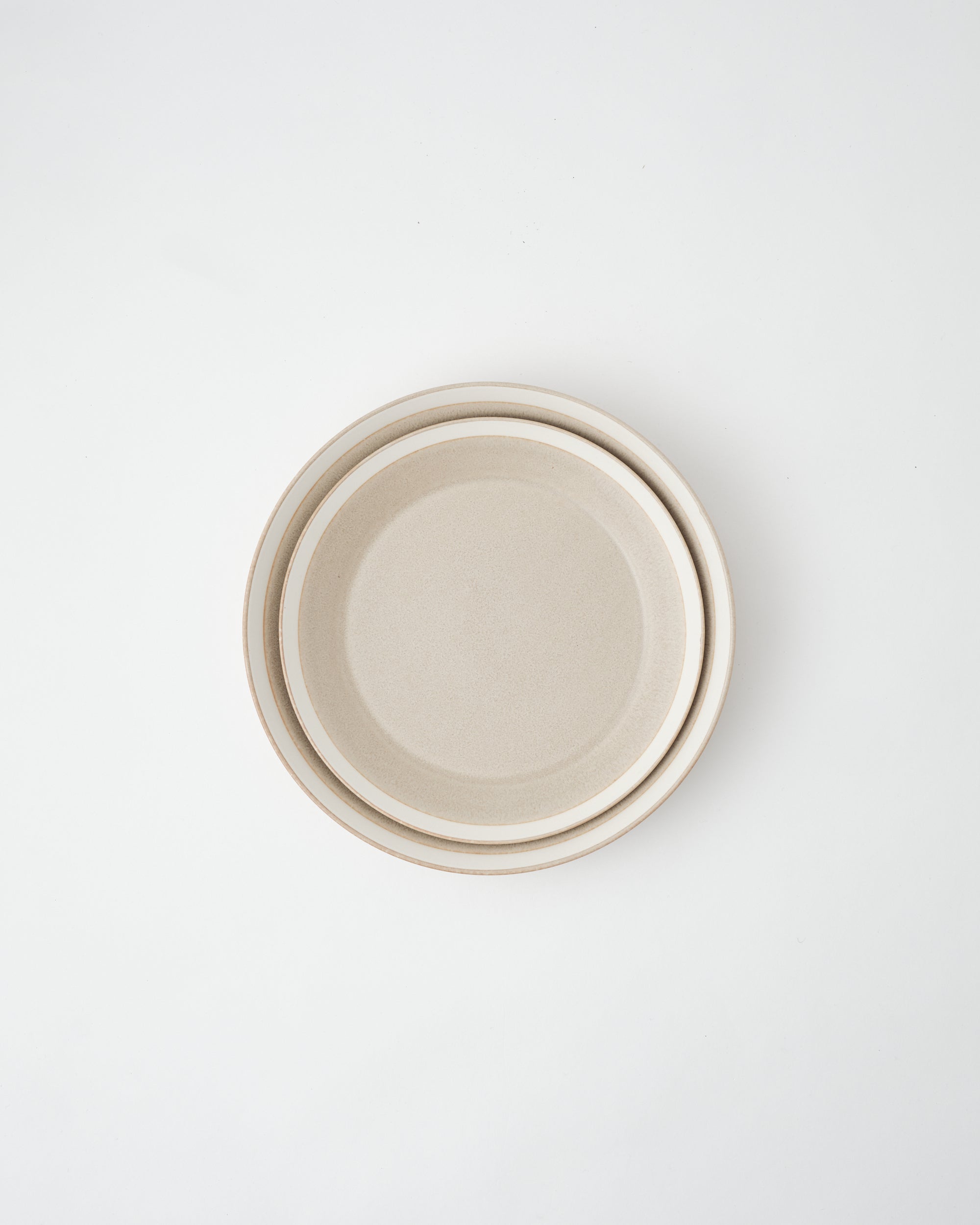 Yumiko Iihoshi Porcelain DISHES Plate 230mm - Sand Beige