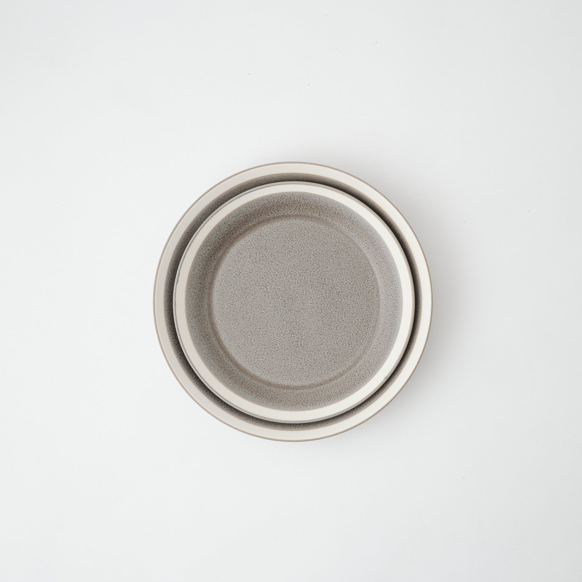 Yumiko Iihoshi Porcelain DISHES Plate 230mm - Moss Grey