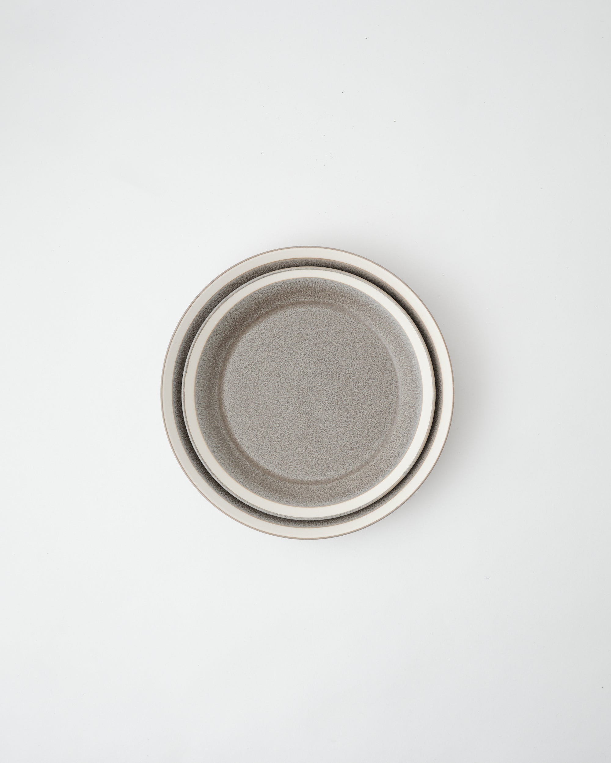 Yumiko Iihoshi Porcelain DISHES Plate 230mm - Moss Grey