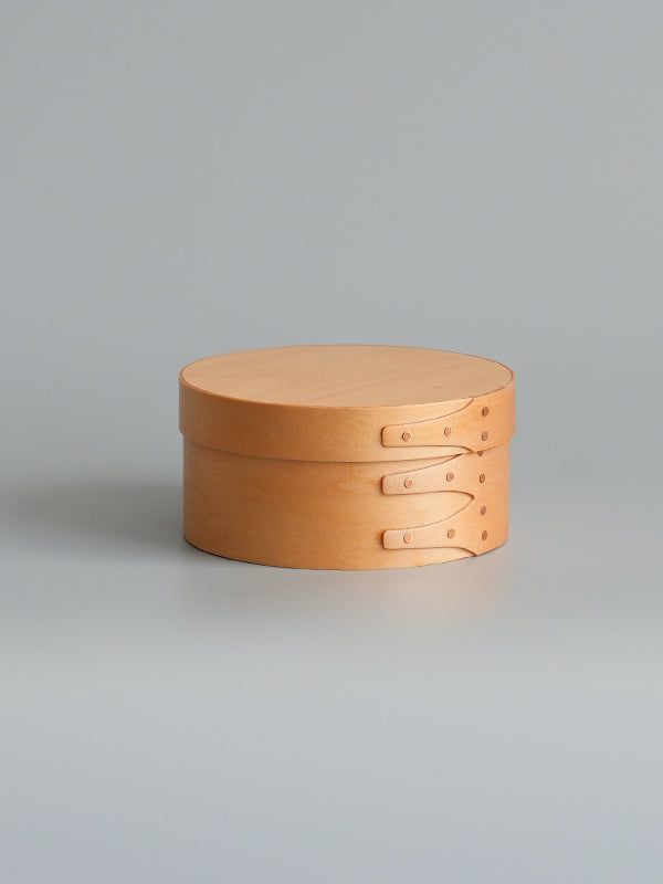 Homestead Shaker Round Box SS Light Brown
