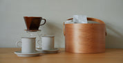 Homestead Shaker Round Handle Box Light Brown M in use