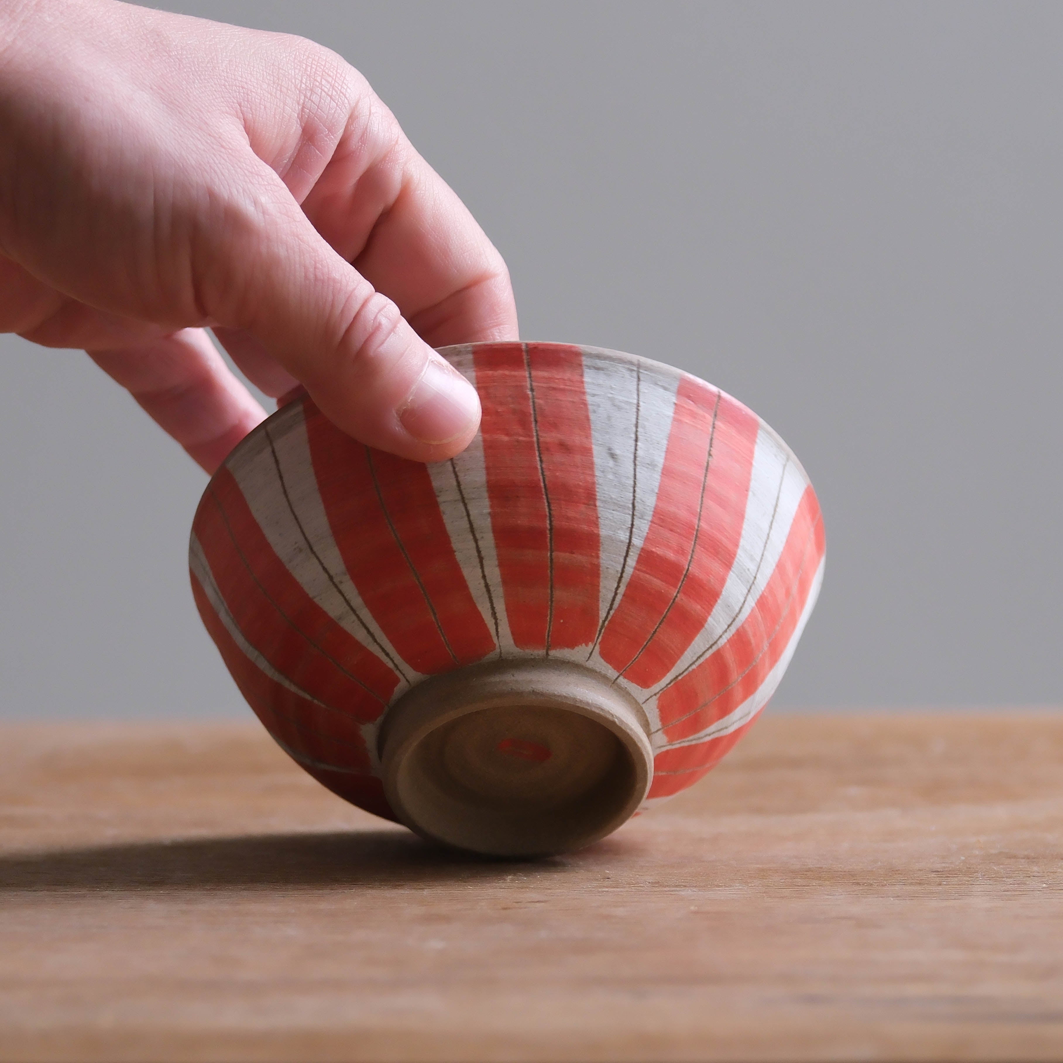 TOKIWA Japanese Line-engraving Rice Bowls