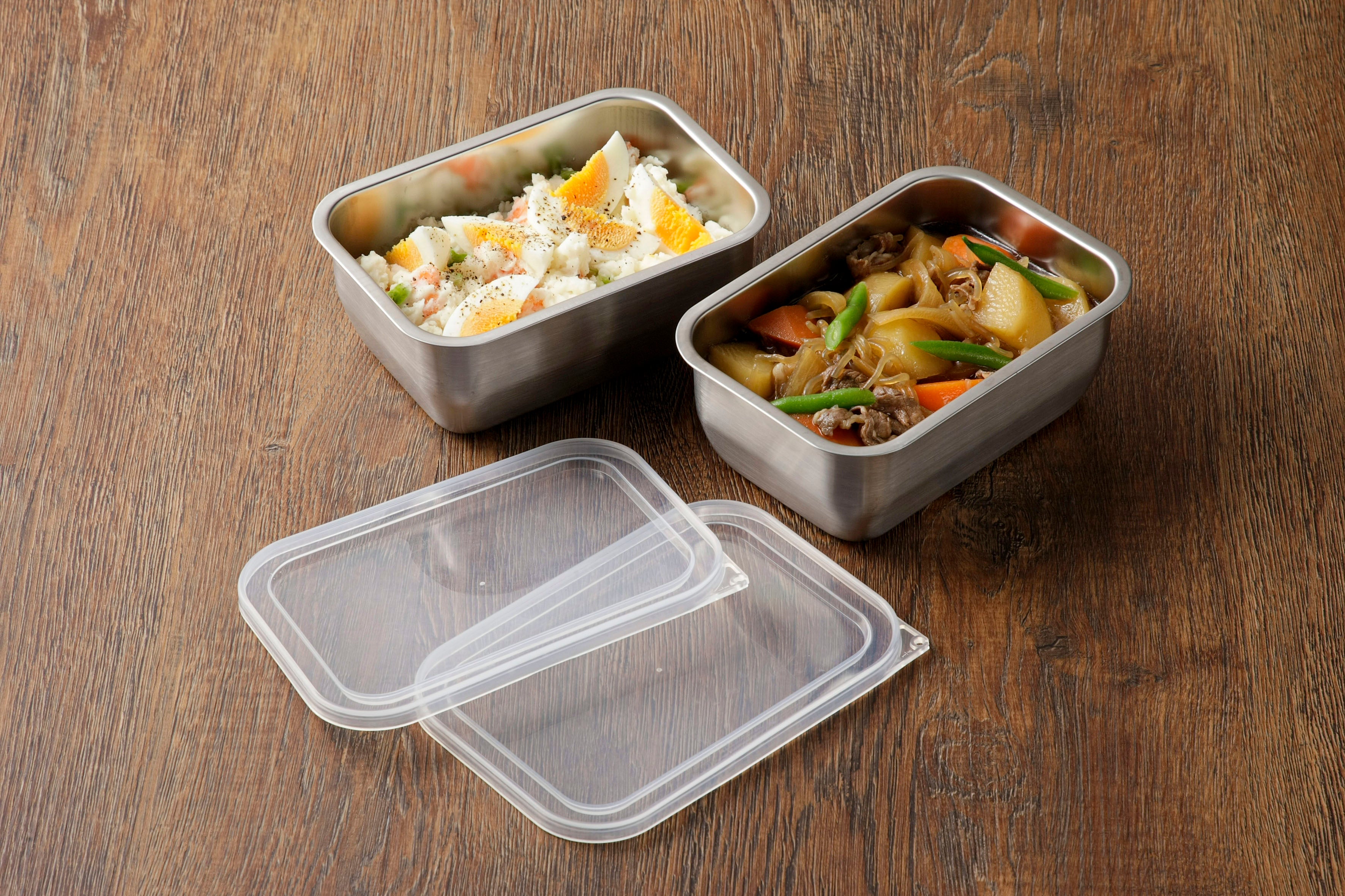 KAJIdonya Stainless Steel Cooking Tray Set (1/4 Size)