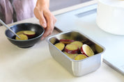 KAJIdonya Stainless Steel Cooking Tray Set (1/4 Size)