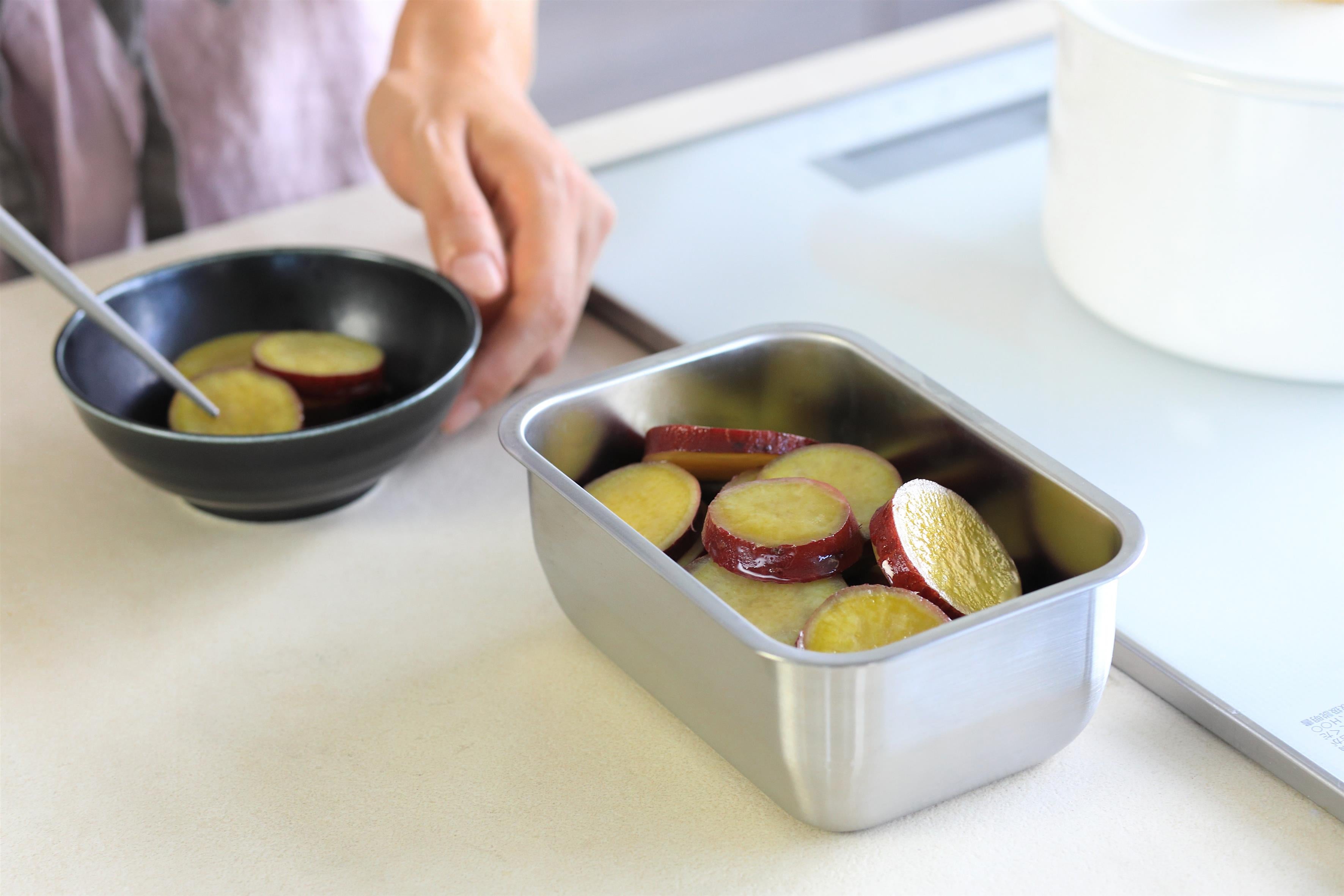 KAJIdonya Stainless Steel Cooking Tray Set (1/4 Size)