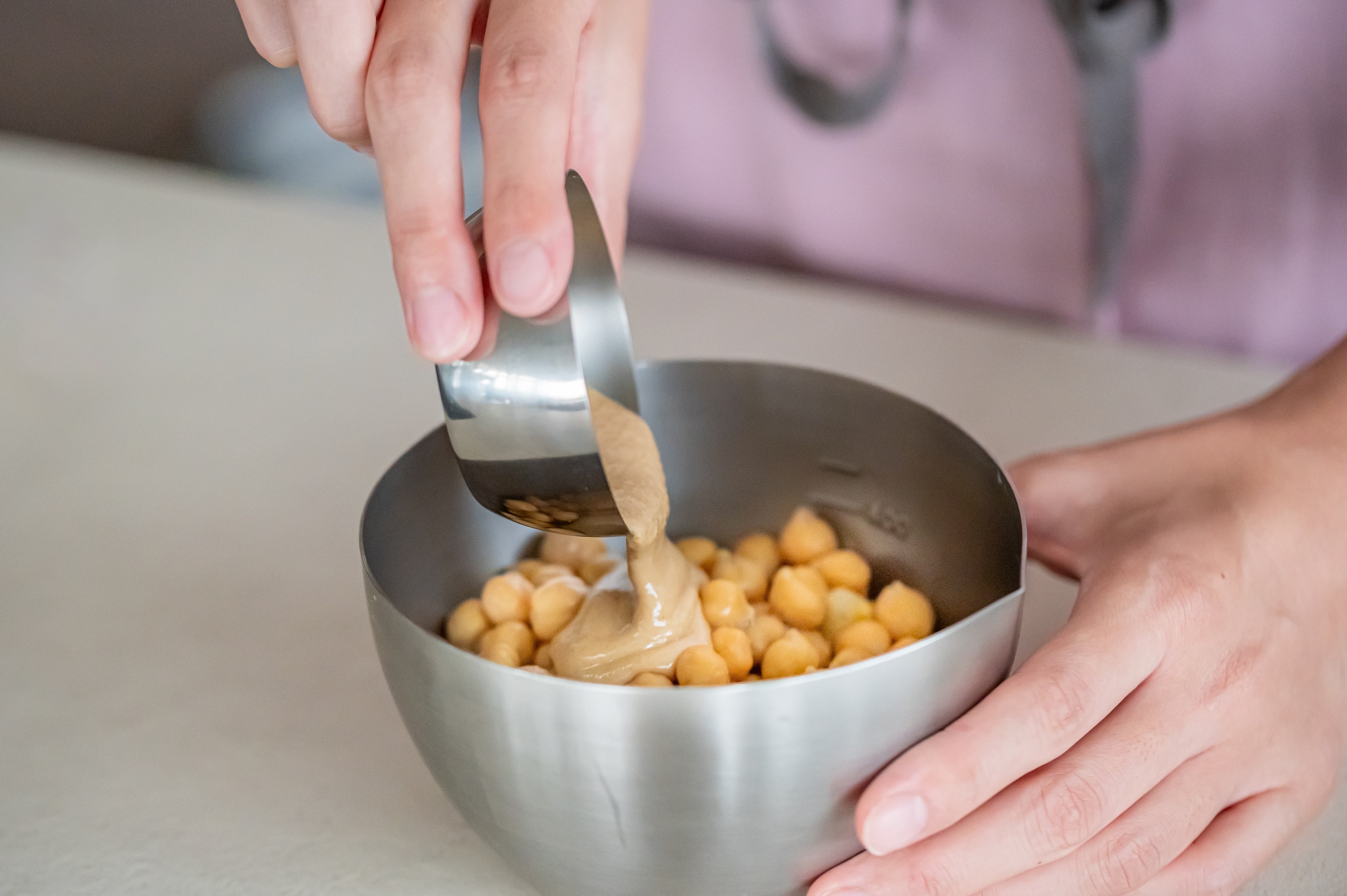 KAJIdonya Stainless Steel Prep Bowl/Strainer - 9 / 13 cm