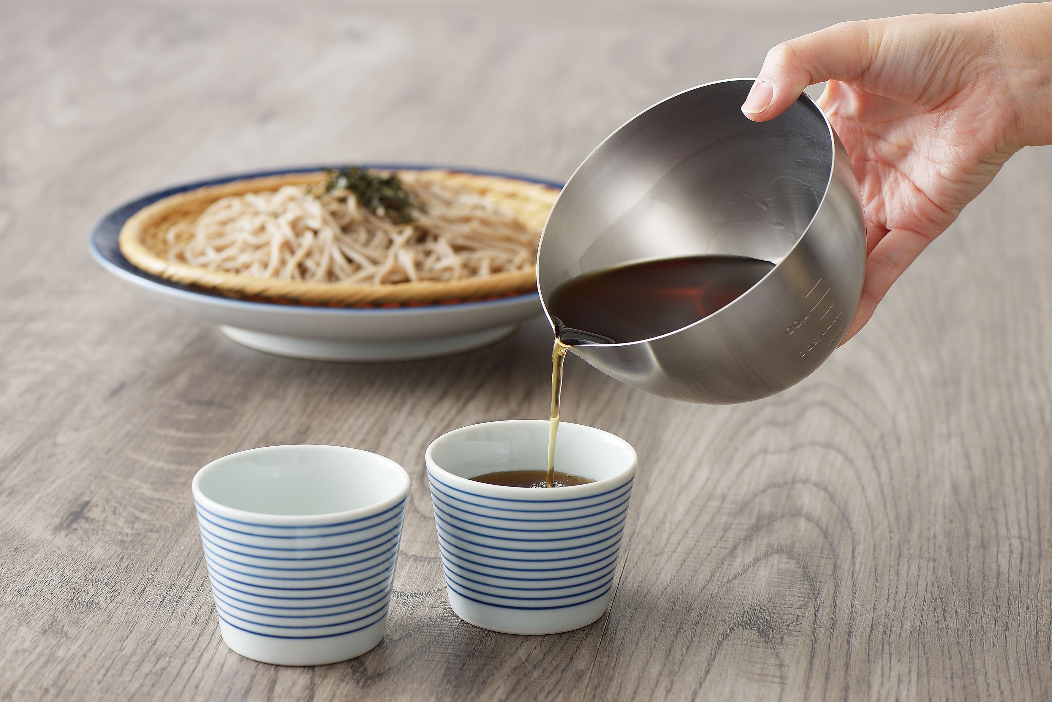 KAJIdonya Stainless Steel Prep Bowl/Strainer - 9 / 13 cm