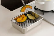 KAJIdonya Stainless Steel Cooking Tray Set (1/2 Size)