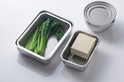 KAJIdonya Stainless Steel Cooking Tray Set (1/4 Size)