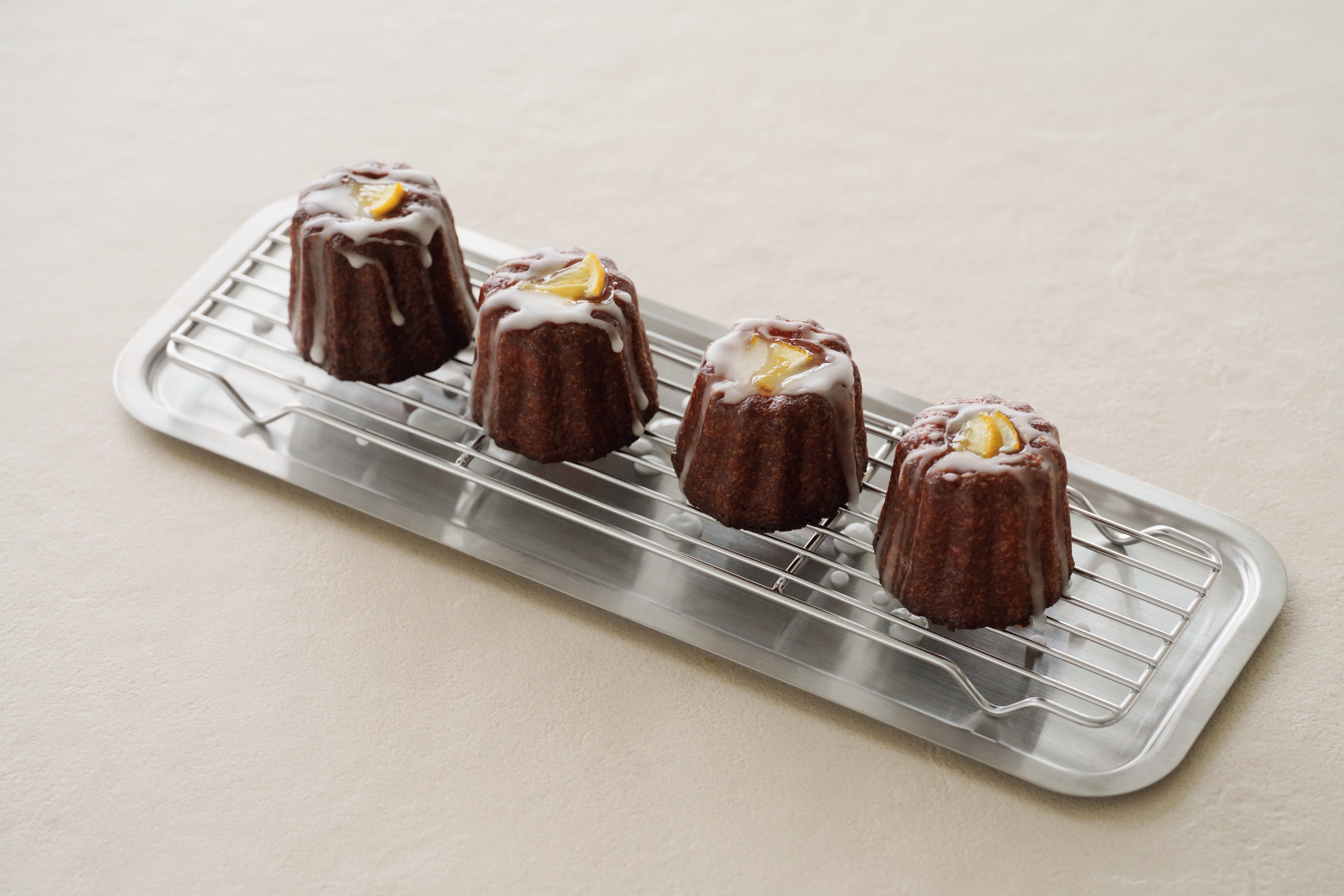 KAJIdonya Stainless Steel Cooking Tray Set (1/2 Long Size)