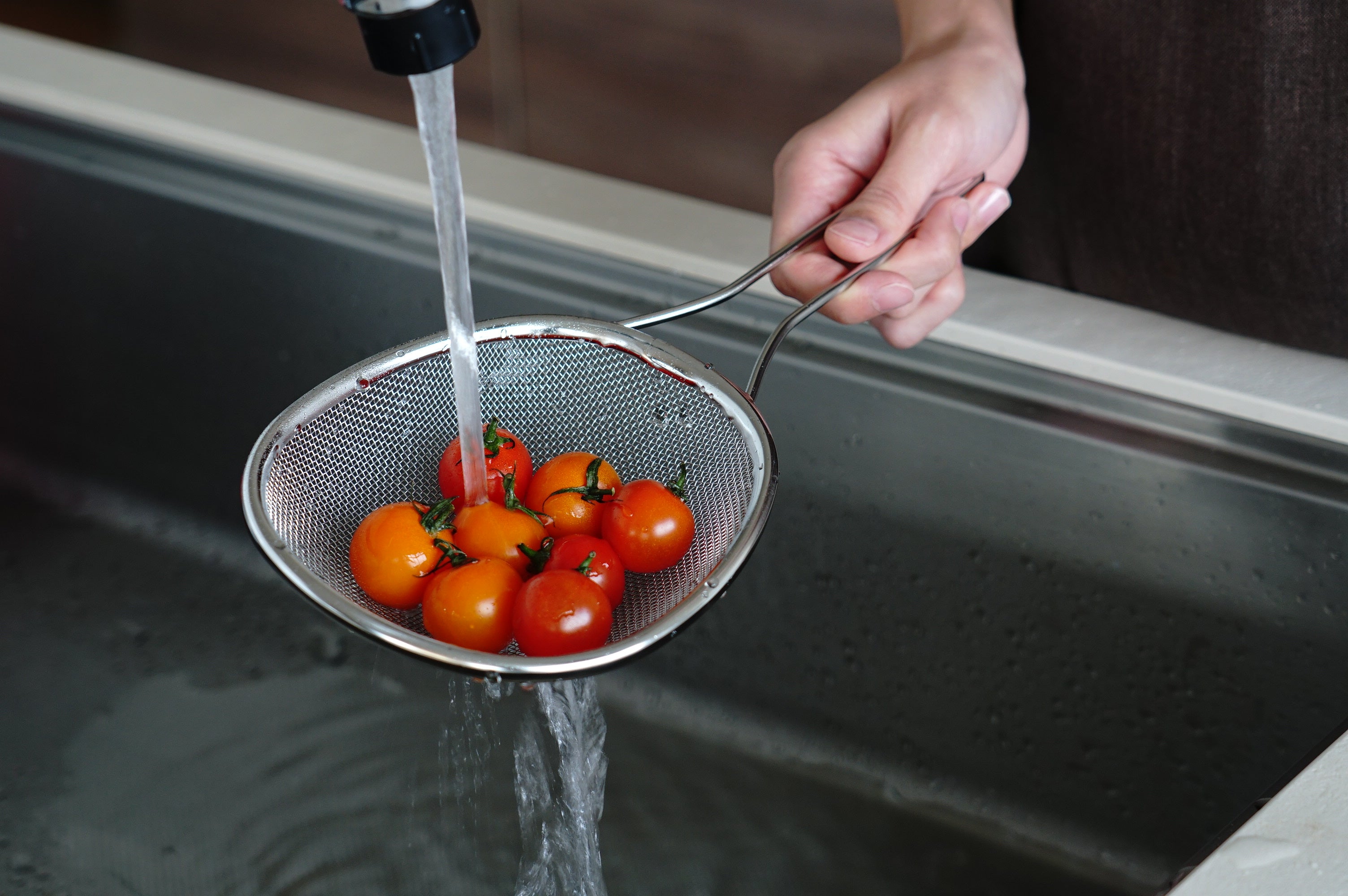 KAJIdonya Oval Mesh Strainer