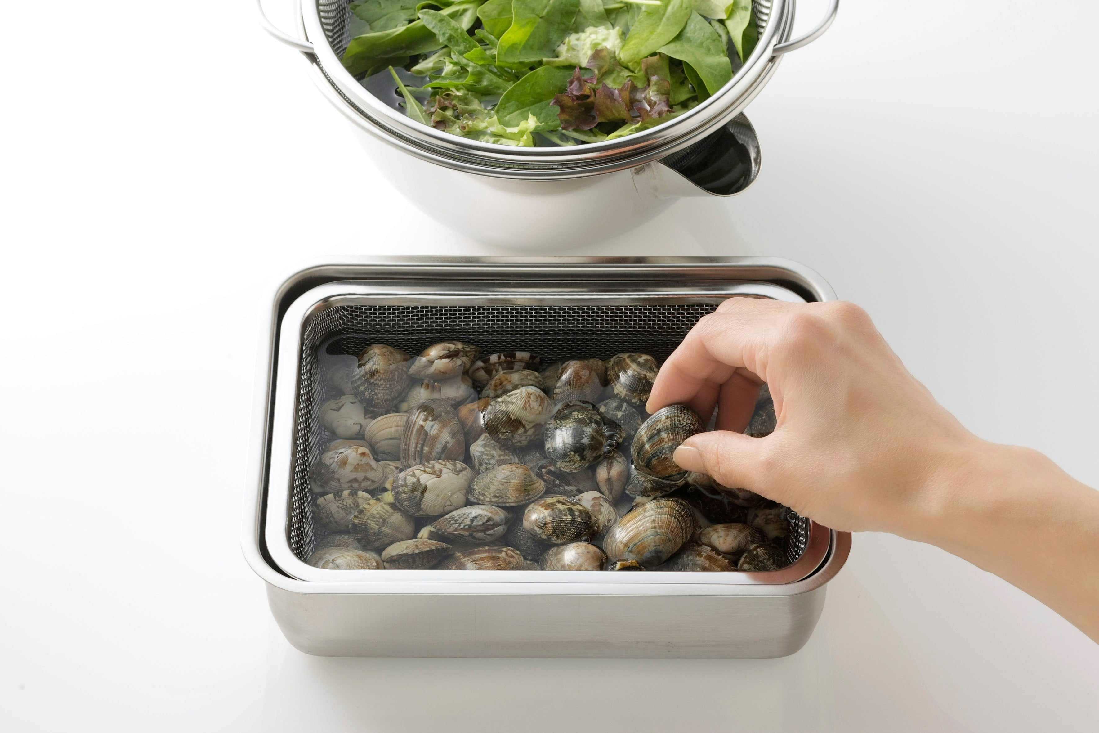 KAJIdonya Stainless Steel Cooking Tray Set (1/2 Size)