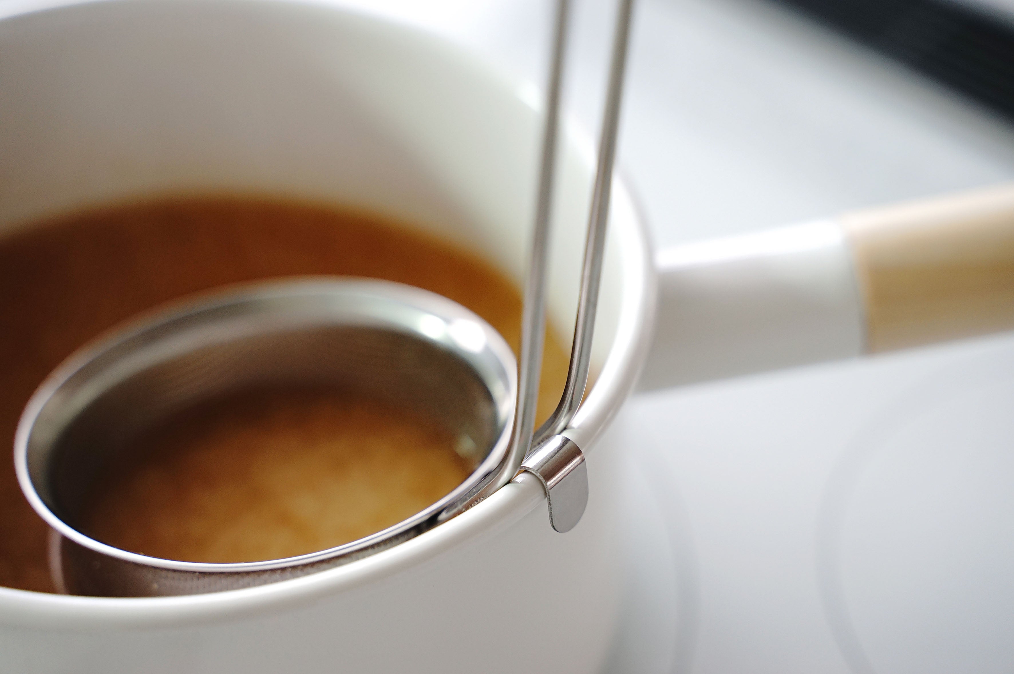 KAJIdonya Punched Miso Strainer with Spoon