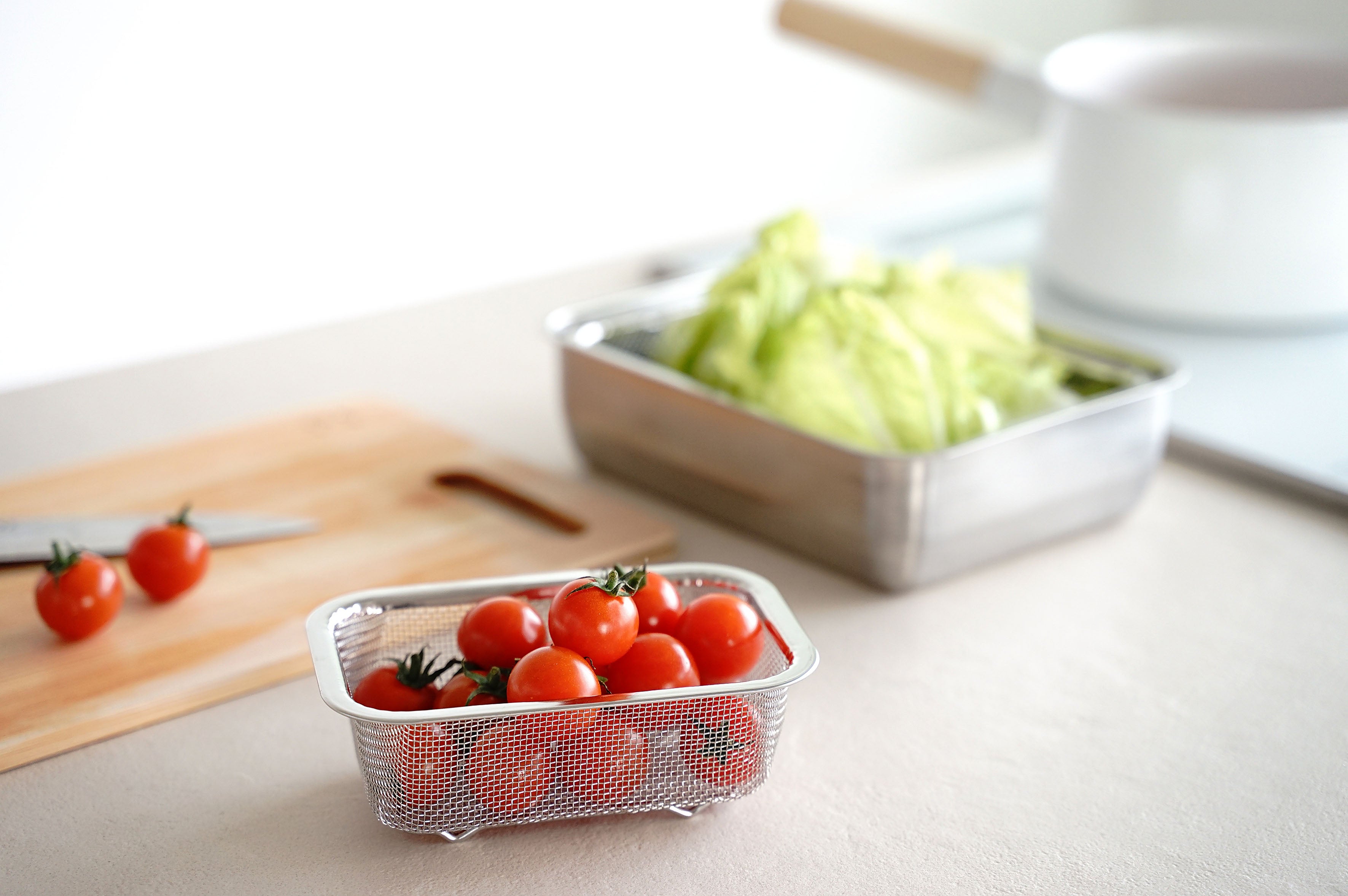 KAJIdonya Stainless Steel Cooking Tray Set (1/4 Size)